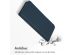 Accezz Étui de téléphone Slim Folio en cuir de qualité supérieure iPhone 15 - Bleu foncé