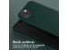 Selencia Coque silicone avec cordon amovible iPhone 15 - Vert foncé