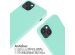 iMoshion ﻿Coque en silicone avec cordon iPhone 15 Plus - Menthe verte