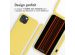 iMoshion ﻿Coque en silicone avec cordon iPhone 15 Plus - Jaune