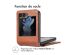 iMoshion Étui de téléphone portefeuille Luxe Samsung Galaxy Z Flip 5 - Brun