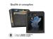 iMoshion Étui de téléphone portefeuille Luxe Samsung Galaxy Z Flip 5 - Noir