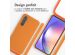 iMoshion ﻿Coque en silicone avec cordon Samsung Galaxy A54 (5G) - Orange