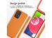 iMoshion ﻿Coque en silicone avec cordon Samsung Galaxy A53 - Orange
