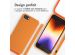 iMoshion ﻿Coque en silicone avec cordon iPhone SE (2022 / 2020) / 8 / 7 - Orange
