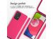iMoshion ﻿Coque en silicone avec cordon Samsung Galaxy A53 - Rose Fluo