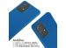 iMoshion ﻿Coque en silicone avec cordon Samsung Galaxy A53 - Bleu