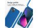 iMoshion ﻿Coque en silicone avec cordon iPhone 13 - Bleu