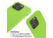 iMoshion ﻿Coque en silicone avec cordon iPhone 14 Pro - Vert Fluo