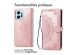 iMoshion Etui de téléphone portefeuille Mandala Xiaomi Redmi Note 12 (4G) - Rose Dorée