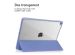 iMoshion Coque tablette rigide Trifold iPad 9 (2021) 10.2 pouces / iPad 8 (2020) 10.2 pouces / iPad 7 (2019) 10.2 pouces - Violet