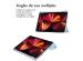 iMoshion Coque tablette rigide Trifold iPad Pro 11 (2018 - 2022) - Bleu clair