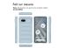 iMoshion Coque arrière EasyGrip Google Pixel 7a - Bleu clair