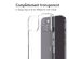 iMoshion ﻿Coque Stand iPhone 13 - Transparent