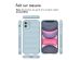 iMoshion Coque arrière EasyGrip iPhone 11 - Bleu clair