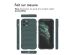 iMoshion Coque arrière EasyGrip iPhone 11 Pro - Vert foncé