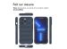 iMoshion Coque arrière EasyGrip iPhone 13 Pro - Bleu foncé
