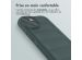 iMoshion Coque arrière EasyGrip iPhone 14 - Vert foncé