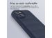 iMoshion Coque arrière EasyGrip iPhone 14 - Bleu foncé