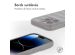 iMoshion Coque arrière EasyGrip iPhone 14 Pro - Gris