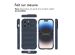 iMoshion Coque arrière EasyGrip iPhone 14 Pro - Bleu foncé
