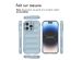iMoshion Coque arrière EasyGrip iPhone 14 Pro - Bleu clair