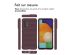 iMoshion Coque arrière EasyGrip Samsung Galaxy A52(s) (5G/4G) - Aubergine