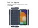 iMoshion Coque arrière EasyGrip Samsung Galaxy A52(s) (5G/4G) - Bleu foncé