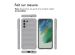 iMoshion Coque arrière EasyGrip Samsung Galaxy S21 FE - Gris