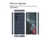 iMoshion Coque arrière EasyGrip Samsung Galaxy S23 Ultra - Bleu foncé