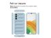 iMoshion Coque arrière EasyGrip Samsung Galaxy A34 (5G) - Bleu clair