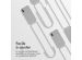 iMoshion Coque de couleur avec cordon amovible iPhone X / Xs - Gris
