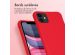 iMoshion Coque de couleur avec cordon amovible iPhone 11 - Rouge