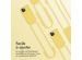 iMoshion Coque de couleur avec cordon amovible iPhone 12 (Pro) - Jaune