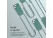 iMoshion Coque de couleur avec cordon amovible iPhone 14 - Vert foncé