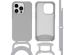 iMoshion Coque de couleur avec cordon amovible iPhone 14 Pro - Gris