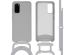 iMoshion Coque de couleur avec cordon amovible Samsung Galaxy S20 - Gris