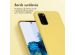 iMoshion Coque de couleur avec cordon amovible Samsung Galaxy S20 - Jaune