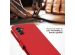 Selencia Étui de téléphone portefeuille en cuir véritable Samsung Galaxy A14 (5G/4G) - Rouge