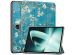 iMoshion Coque tablette Design Trifold OnePlus Pad - Green Plant
