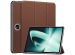 iMoshion Coque tablette Trifold OnePlus Pad - Brun