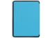 iMoshion Étui de liseuse portefeuille Slim Hard Sleepcover Amazon Kindle (2022) 11th gen - Bleu clair