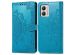 iMoshion Etui de téléphone portefeuille Mandala Motorola Moto G53 - Turquoise