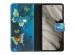 iMoshion Coque silicone design Google Pixel 7a - Blue Butterfly