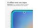 Accezz Protection d'écran en verre trempé Samsung Galaxy A35 / A55 - Transparent