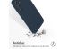 Accezz Coque Liquid Silicone Samsung Galaxy A55 - Bleu foncé