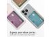 iMoshion Coque silicone avec porte-cartes iPhone 14 Pro - Transparent