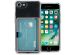 iMoshion Coque silicone avec porte-cartes iPhone SE (2022 / 2020) 8 / 7 - Transparent