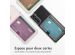 iMoshion Coque silicone avec porte-cartes Samsung Galaxy S21 - Transparent