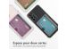 iMoshion Coque silicone avec porte-cartes Samsung Galaxy A34 (5G) - Transparent